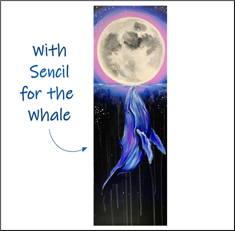 With Stencil for the Whale
